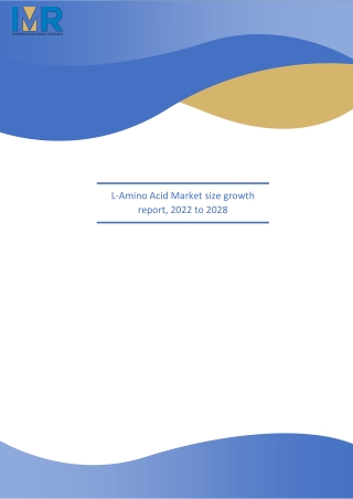 L-Amino Acid Market