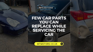 Few Car Parts You Can Replace While Servicing The Car