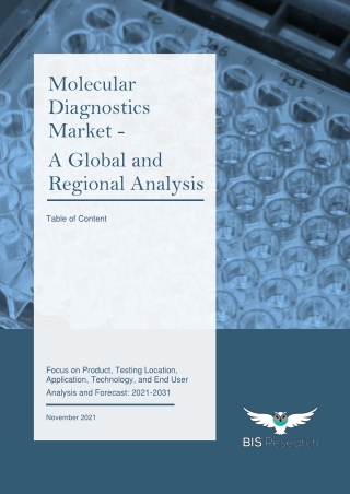TOC - Global Molecular Diagnostics Market