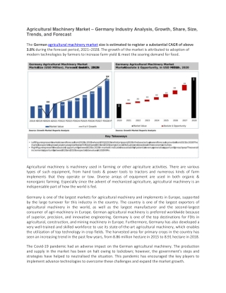 Agricultural Machinery Market