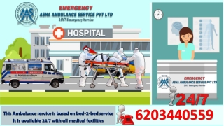 Hire the advanced Ambulance Service for the patient suffering from any disease |