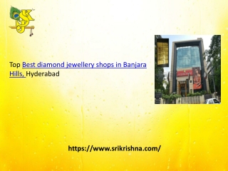 Best Diamond Jewellery Shops