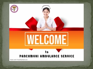 Panchmukhi Road Ambulance Service in Patel Nagar, Delhi