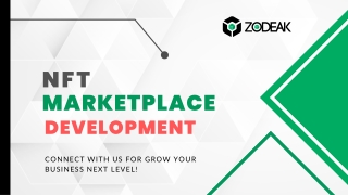 NFT Marketplace Development|Zodeak