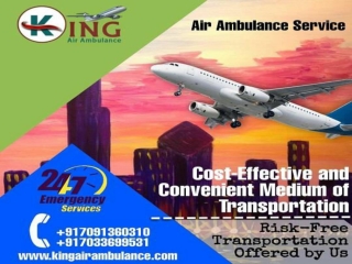 Avail Ultra Modern ICU Setup in Bagdogra by King Air Ambulance