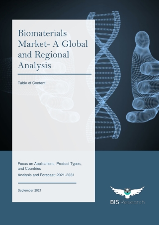 TOC - Global Biomaterials Market