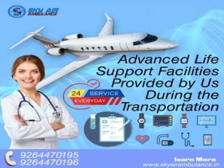 Sky Best Air Ambulance in Mumbai with 24/7 hour
