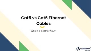 Cat5 vs Cat6 Ethernet Cables - Which is Best for You?