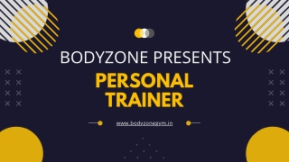 Personal Training in Chandigarh