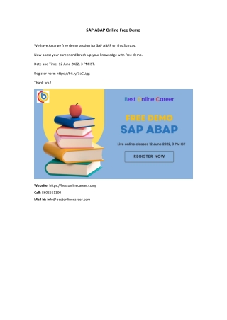 abap-free-online-demo