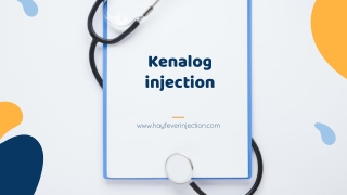 Book Kenalog injection in the UK