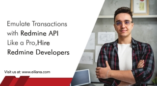 Emulate Transactions With Redmine API Like a Pro, Hire Redmine Developers