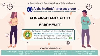 Englisch lernen in Frankfurt
