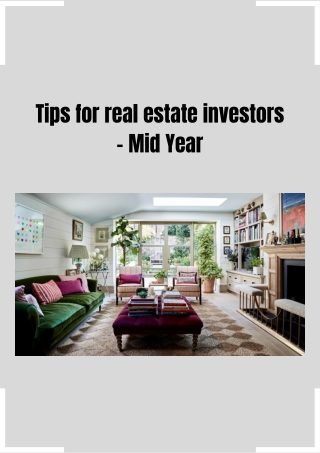 Real Estate Buying Do not Miss This!