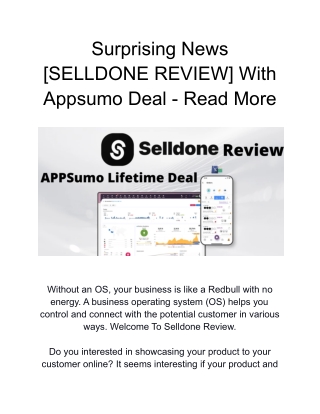 Selldone Review Business OS