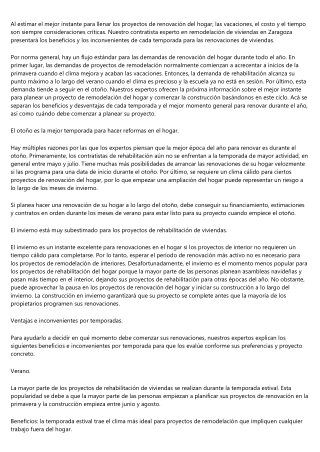 Apunta estos consejos ya antes de comenzar tu reforma