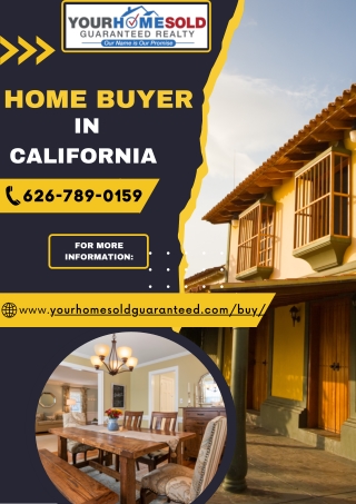 Home Buyer In California | Top Real Estate Company | YHSGR