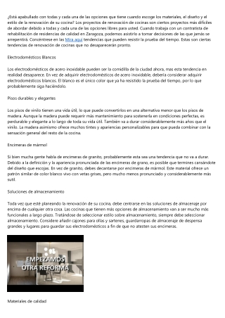 Consejos que hay que tener en consideración ya antes de renovar su vivienda
