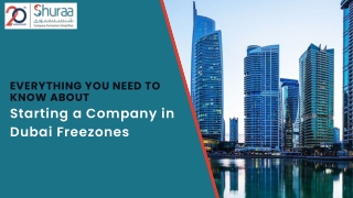 Starting a Company in Dubai Freezones