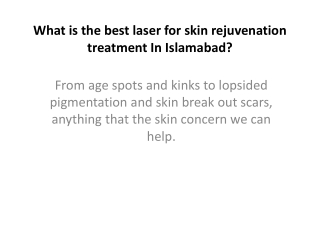 skin rejuvantation