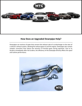 How Does an Upgraded Downpipe Help.docx