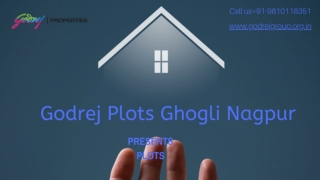 Godrej Plots Ghogli | Plotted Development in Besa Nagpur