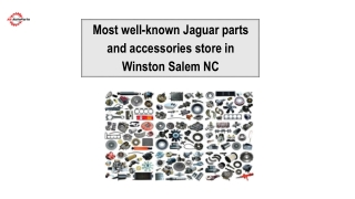 Jaguar parts and accessories