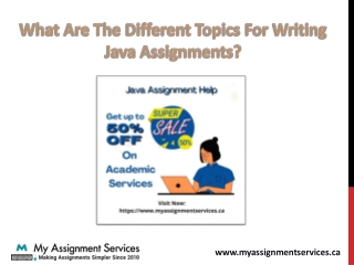 What Are The Different Topics For Writing Java Assignments