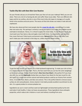 Best Skin Care Products Online