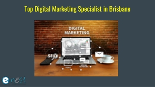 Top Digital Marketing Specialist in Brisbane