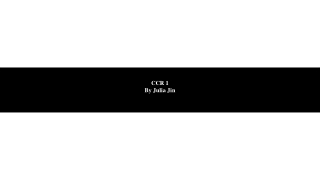 CCR 1