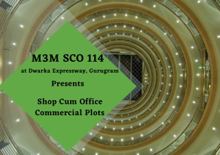 M3M SCO 114 Dwarka Expressway Gurgaon - Brochure