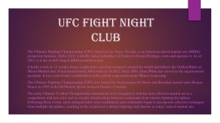 SonyLIV is the only place where you can watch UFC Fight Night live.