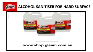 Alcohol Sanitiser for Hard Surface