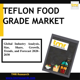 Teflon Food Grade Market : Household Application Gaining Market Traction