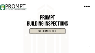 Pre Purchase House Inspection Perth - Prompt Building Inspections