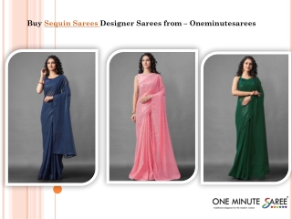 Sequins Sarees