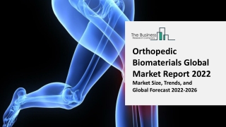 Orthopedic Biomaterials Global Market by Manufacturers, Regions, Technology, Product Type, Analysis and Forecast to 2031