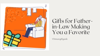Gifts for Father-in-Law