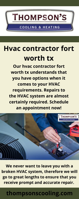 hvac contractor fort worth tx