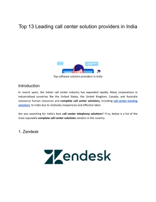 Call center solution provider in India by Aavaz