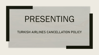 How does  Turkish Airlines provide flight cancellation?