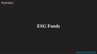 ESG Funds