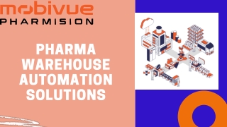 Pharma Warehouse Automation Solutions
