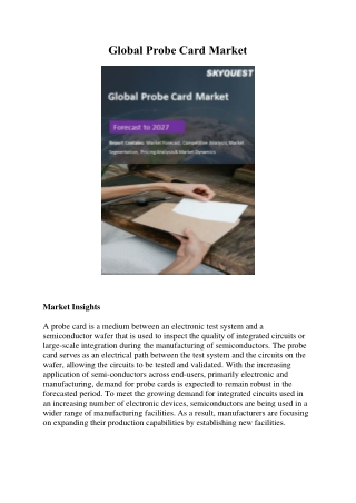 probe card market