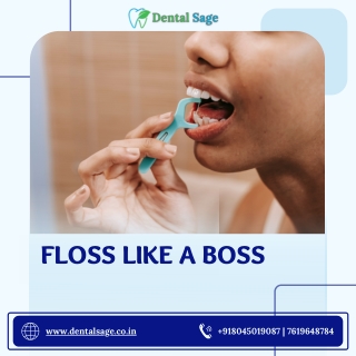 Floss Regularly - Best Dentist in Yelahanka - Dental Sage