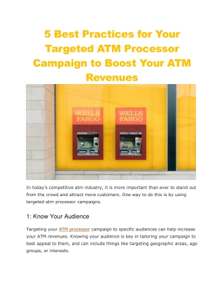 atm processor