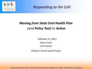 Responding to the Call:
