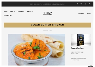 Vegan Butter Chicken Recipe Australia