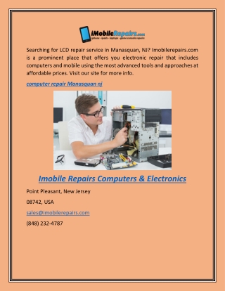 Computer Repairs Manasquan NJ  Imobilerepairs.com